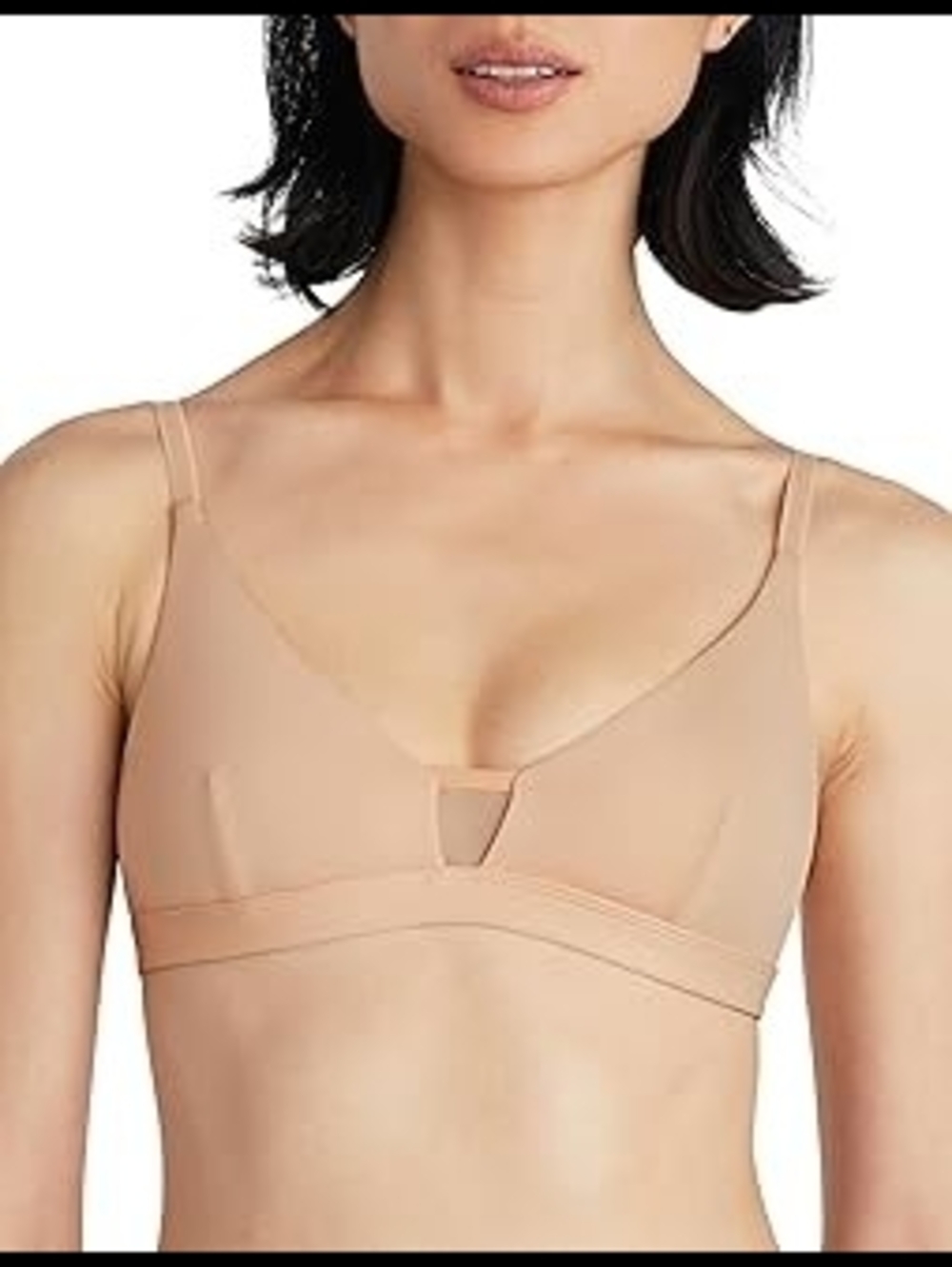 Pepper Feel Good Nude Wireless Comfort T Shirt Bralette Size S Small Chest Bra